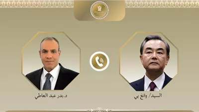 وزير الخارجية ونظيره الصيني يبحثان تعزيز العلاقات والتطورات الإقليمية