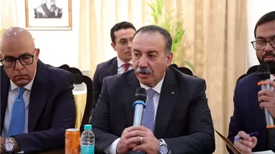محافظ أسيوط يبحث مع غرفة تجارة الهندية تعزيز التعاون الاستثماري