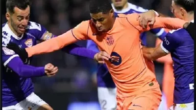 كأس إسبانيا| التعادل عنوان الشوط الأول لمباراة برشلونة وجوادالاخا