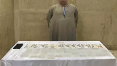 ضبط شخص حاول شراء أصوات الناخبين بحلوان