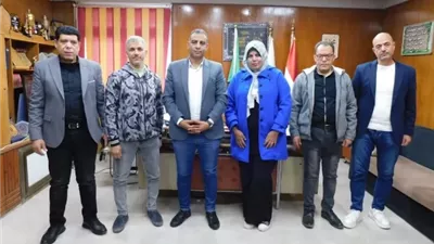 وكيل الشباب بالقليوبية يبحث سبل التعاون المشترك مع اللجنة الرياضية بمديرية الرى