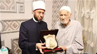صلاة الجنازة على الشيخ منصور الرفاعى اليوم بمسجد الحسين