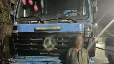 ضبط سائق نقل بدون رخصة بعد تداول فيديوهات لقيادته برعونة بالقليوب
