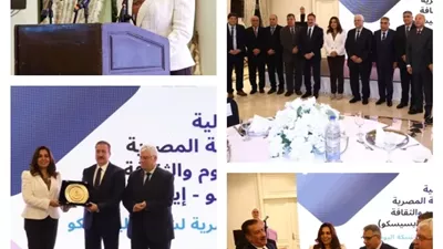 عاشور وعوض يكرّمان محافظي القاهرة والمنوفية والدقهلية والجيزة