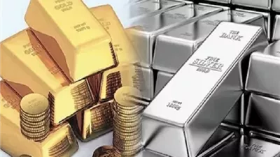 الذهب يلامس أعلى مستوياته والفضة تحطم أرقامها القياسية