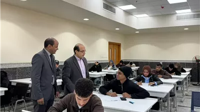 انتظام امتحانات برنامج الهندسة بجامعة جنوب الوادي الأهلية