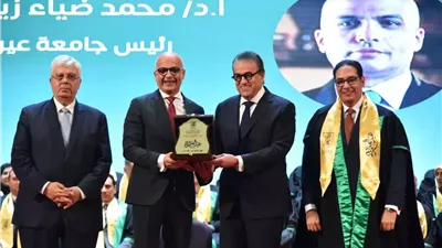 وزير الصحة يشهد احتفالية عيد العلم الـ22 بجامعة القاهرة