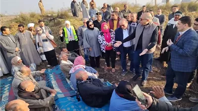 محافظ المنيا: «نحن بجانب المزارع في الحقل قبل المكتب».