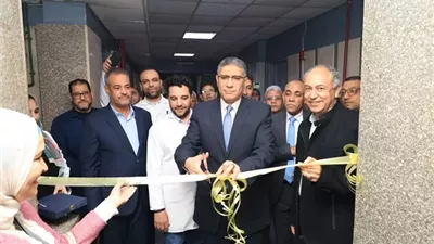محافظ الجيزة يفتتح قسم رعاية المخ والأعصاب بمستشفى الوراق المركزي