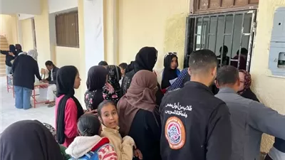 جامعة القناة تطلق قافلة تنموية لقرية النصر بالإسماعيلية