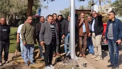 قرارات صارمة فى أولى جولات رئيس جهاز الشيخ زايد فى المدينة.. صور