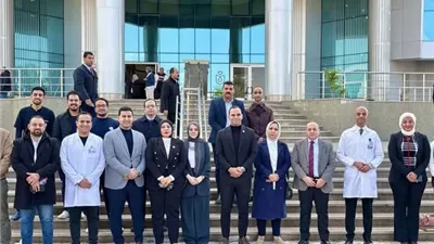 وفد ليبي يزور منشآت الرعاية الصحية بالإسماعيلية لبحث سبل التعاون