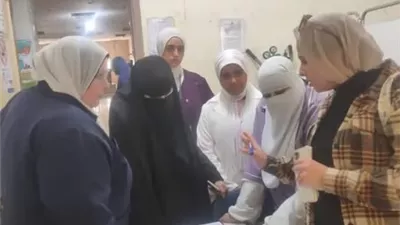 متابعة ميدانية لإدارة التل الكبير الصحية بالإسماعيلية