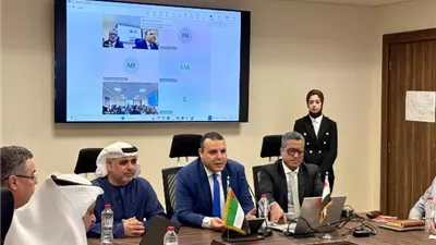 اجتماع فني مصري إماراتي على مستوى الخبراء بمقر التمثيل التجاري