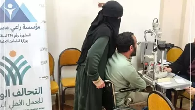 قافلة مؤسسة راعي مصر تعالج أهالي قرية الحجاز بالإسماعيلية