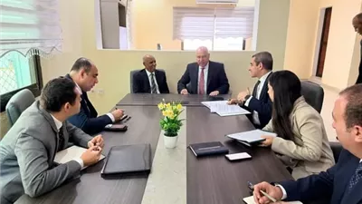 وزير الصناعة يبحث مع وزراء جيبوتي سبل التعاون الاقتصادي والتجاري