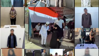 رجال الشرطة.. مشاهد إنسانية والتصدى بحزم للرشاوى الانتخابية