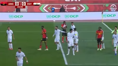 بعد مرور 30 التعادل السلبي يسيطر علي لقاء مصر وأنجولا