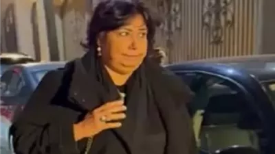 إيناس عبد الدايم تشارك فى عزاء المخرج داوود عبد السيد