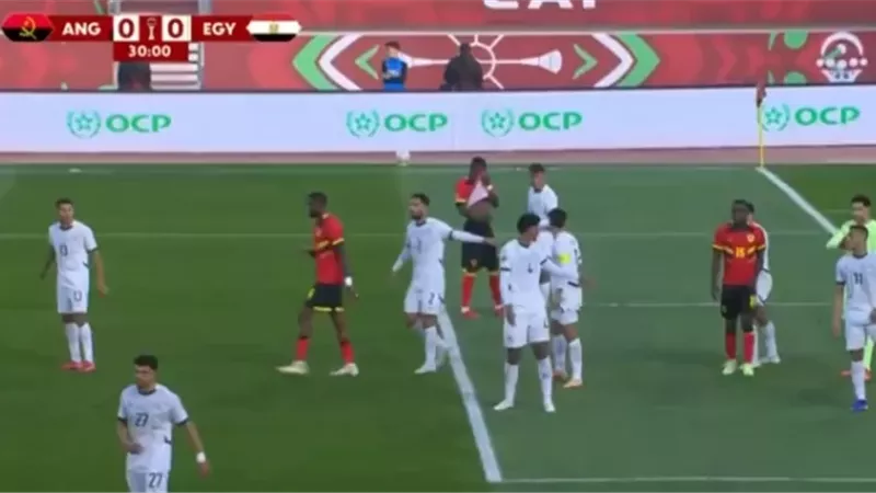 منتخب مصر وانجولا