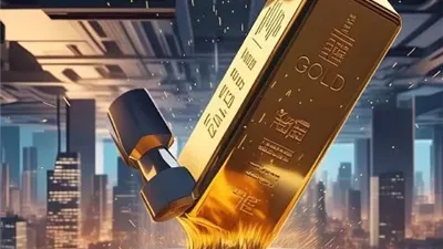 الذهب يتراجع لأدنى مستوى منذ أكثر من أسبوعين