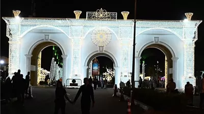شرم الشيخ تتلألأ لاستقبال العام الميلادي الجديد