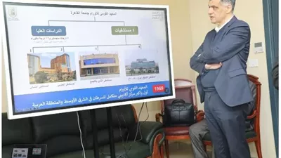 جامعة القاهرة تستقبل وفد رفيع من هيئة الهلال الأحمر الإماراتي