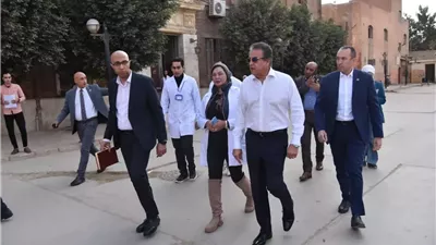 وزير الصحة يوجه برفع كفاءة مستشفى الواسطي المركزي ببني سويف