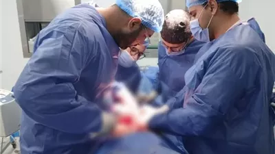 استئصال ورم بجدار البطن ملتصق بالأجزاء الداخلية في الإسماعيلية