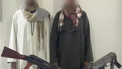 ضبط شخصين أطلقا أعيرة نارية من بندقيتين ٱليتين ابتهاجا بفوز مرشح