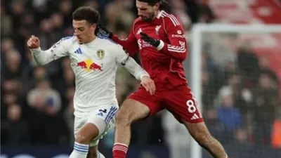شوط أول سلبي بين ليفربول وليدز يونايتد بالدوري الإنجليزي