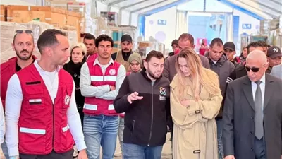 الصحافة العالمية تسلط الضوء على زيارة أنجلينا جولي لمصر ومعبر رفح