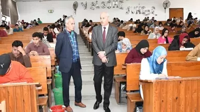 3043طالبًا يؤدون امتحانات الترم الأول بكلية الزراعة جامعة القناة