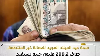 بدء صرف منحة العمالة غير المنتظمة لـ199,524 عاملًا