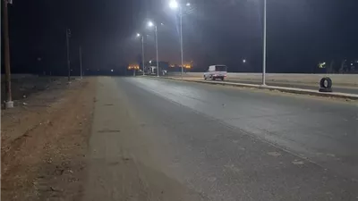 إطلاق التيار الكهربائي فى 156 عمود إنارة بالشرقية
