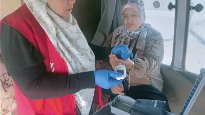صحة السويس تحتفل بعيد الميلاد بتقديم الخدمات الطبية والتوعوية
