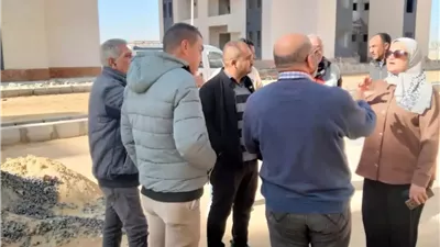رئيس جهاز المنيا الجديدة يتابع نسب التنفيذ في المشروعات السكنية