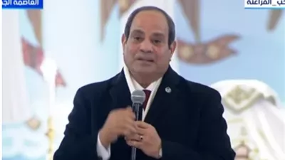 الرئيس السيسي: منذ 2015 ونحن نحتفل سويا بعيد الميلاد المجيد