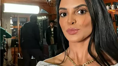بلقطات من الكواليس .. مروة الأزلى تروج لمسلسلها الرمضانى 