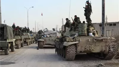 تعزيزات عسكرية تدخل لحي بني زيد في حلب