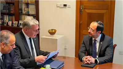 وزير البترول يبحث مع رئيس قبرص تعزيز التعاون الاستراتيجي في الطاقة