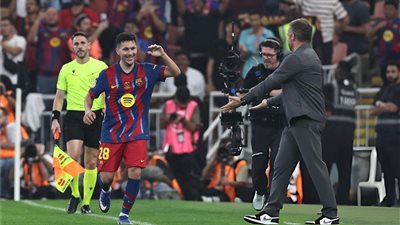 برشلونة يكتسح بلباو بخماسية وينتظر الفائز من ريال مدريد وأتليتكو