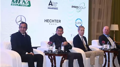 وزير الرياضة يشهد إعلان خطة الجولف 2026