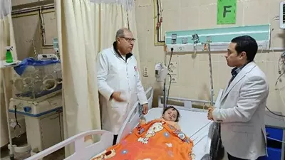 علاج طفلة دمياط المصابة بضمور بالمخ على نفقة الدولة