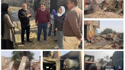 محافظ القليوبية يوجه بحملة لإزالة مصانع مخالفة والتصدي للتلوث