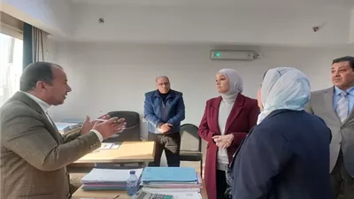 المتابعة لسير العمل بالمواقع الضريبية تنفيذا لتوجيهات وزيرالمالية
