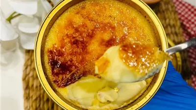 وصفة كريم برولية بنكهة البرتقال