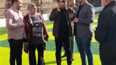 وكيل الشباب والرياضة بالقليوبية يتفقد أعمال تطوير مركز شباب نقباس