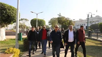 إجراءات عاجلة للارتقاء بالمظهر الجمالي بكورنيش عروس الصعيد