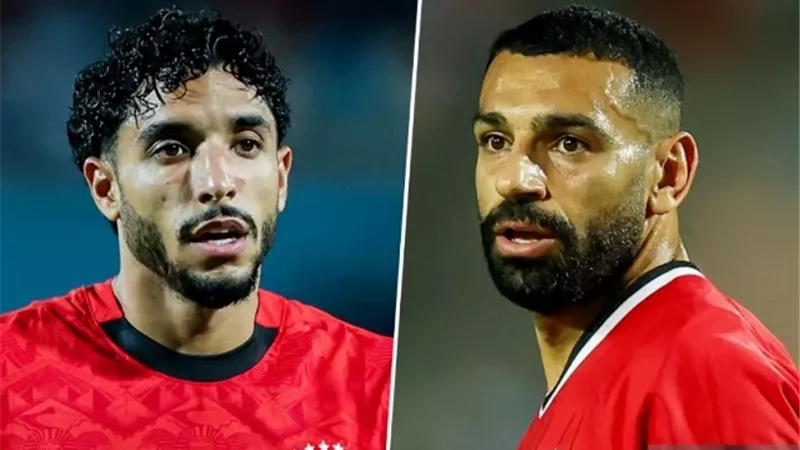 محمد صلاح وعمر مرموش